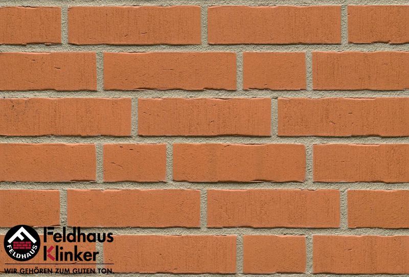 Клинкерная плитка ручной формовки Feldhaus Klinker NF 14 R731 vascu terracotta oxana 240*71*14 мм