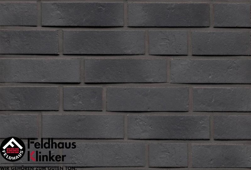 Клинкерная плитка ручной формовки Feldhaus Klinker NF 14 R717 accudo geo ferrum 240*71*14 мм