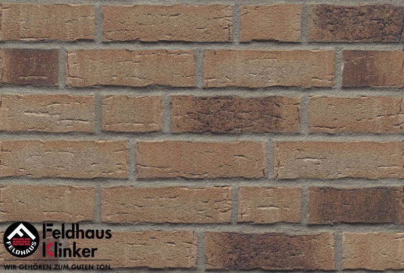 Клинкерная плитка ручной формовки Feldhaus Klinker NF 14 R679 sintra geo 240*71*14 мм