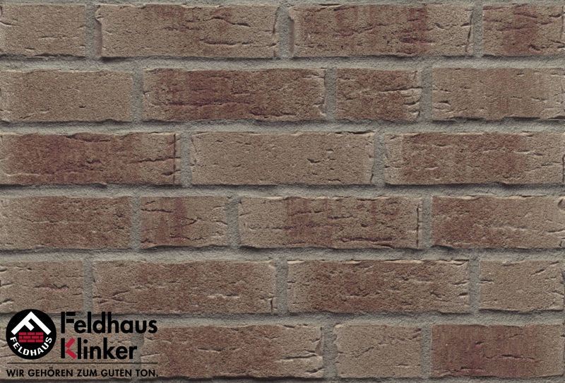 Клинкерная плитка ручной формовки Feldhaus Klinker WFD 14 R678 sintra sabioso ocasa, 215*65*14 мм