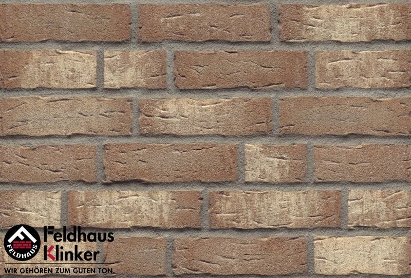 Клинкерная плитка ручной формовки Feldhaus Klinker WFD 14 R677 sintra brizzo blanca, 215*65*14 мм