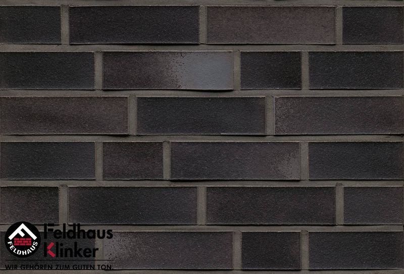 Клинкерная плитка ручной формовки Feldhaus Klinker NF 14 R510 geo ferrum liso 240*71*14 мм