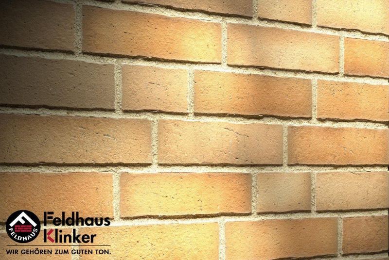 Клинкерная плитка ручной формовки Feldhaus Klinker NF 14 R917 vario sabiosa solis 240*71*14 мм