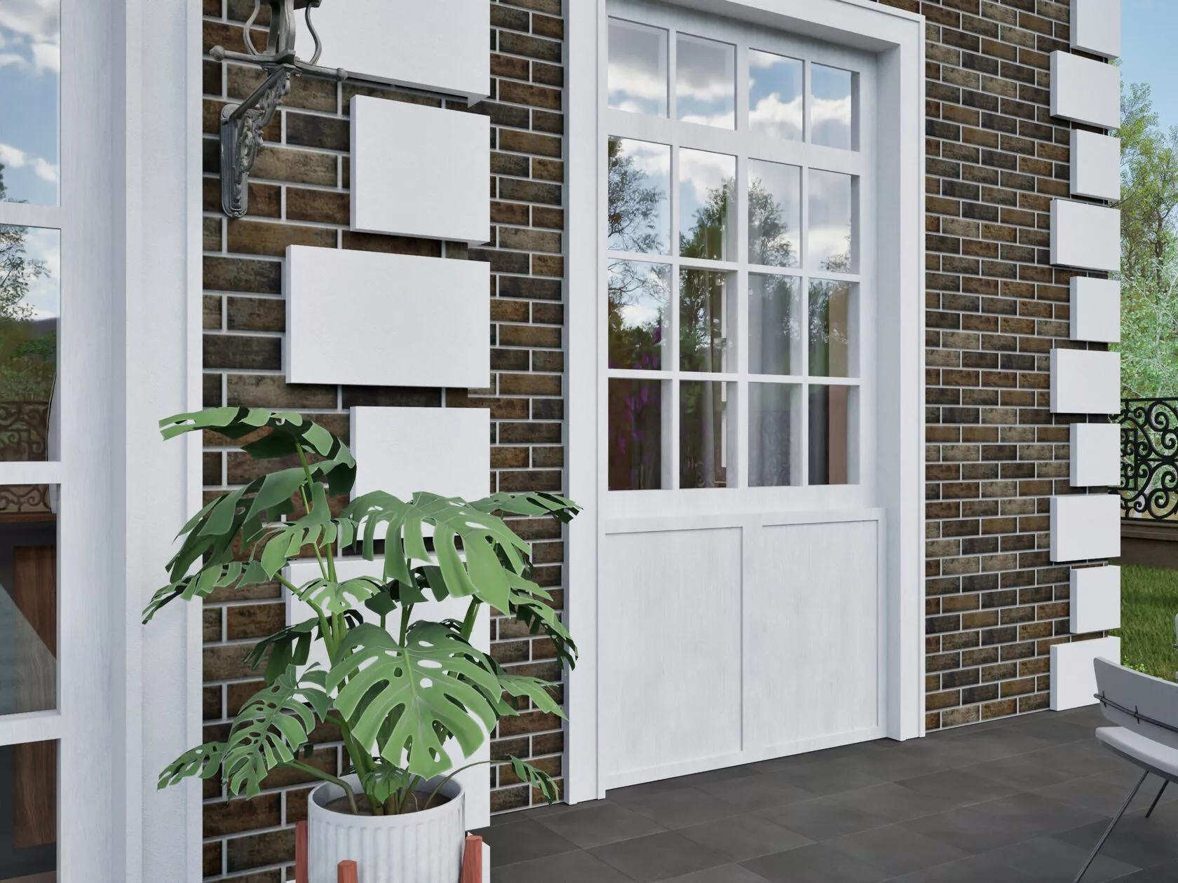 Клинкерная термопанель ППС Beryoza Ceramica Brick Wall Палевый 0,53 м² — изображение 8