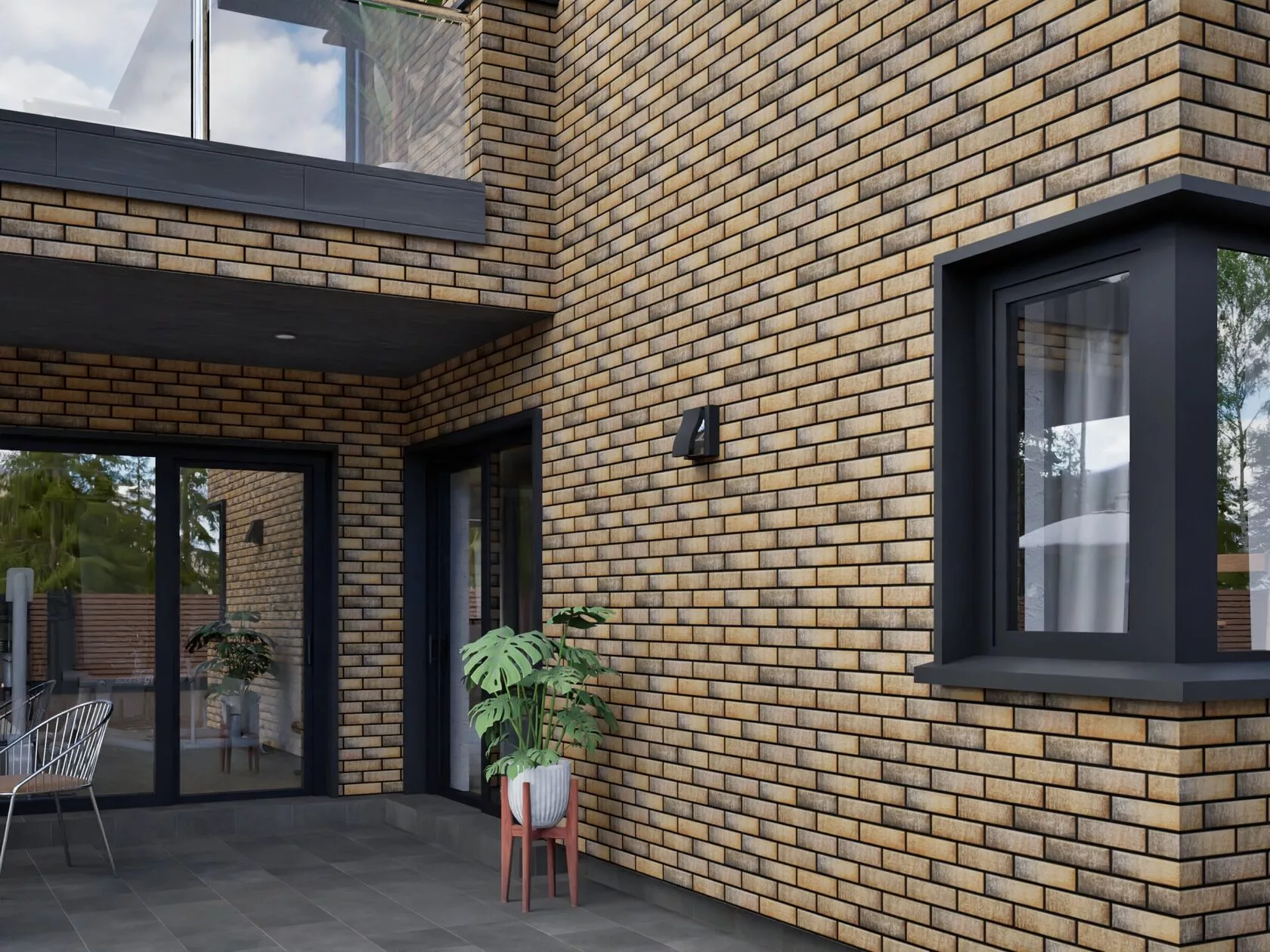 Клинкерная термопанель ППС Beryoza Ceramica Sandia Песочный 0,464 м² — изображение 6