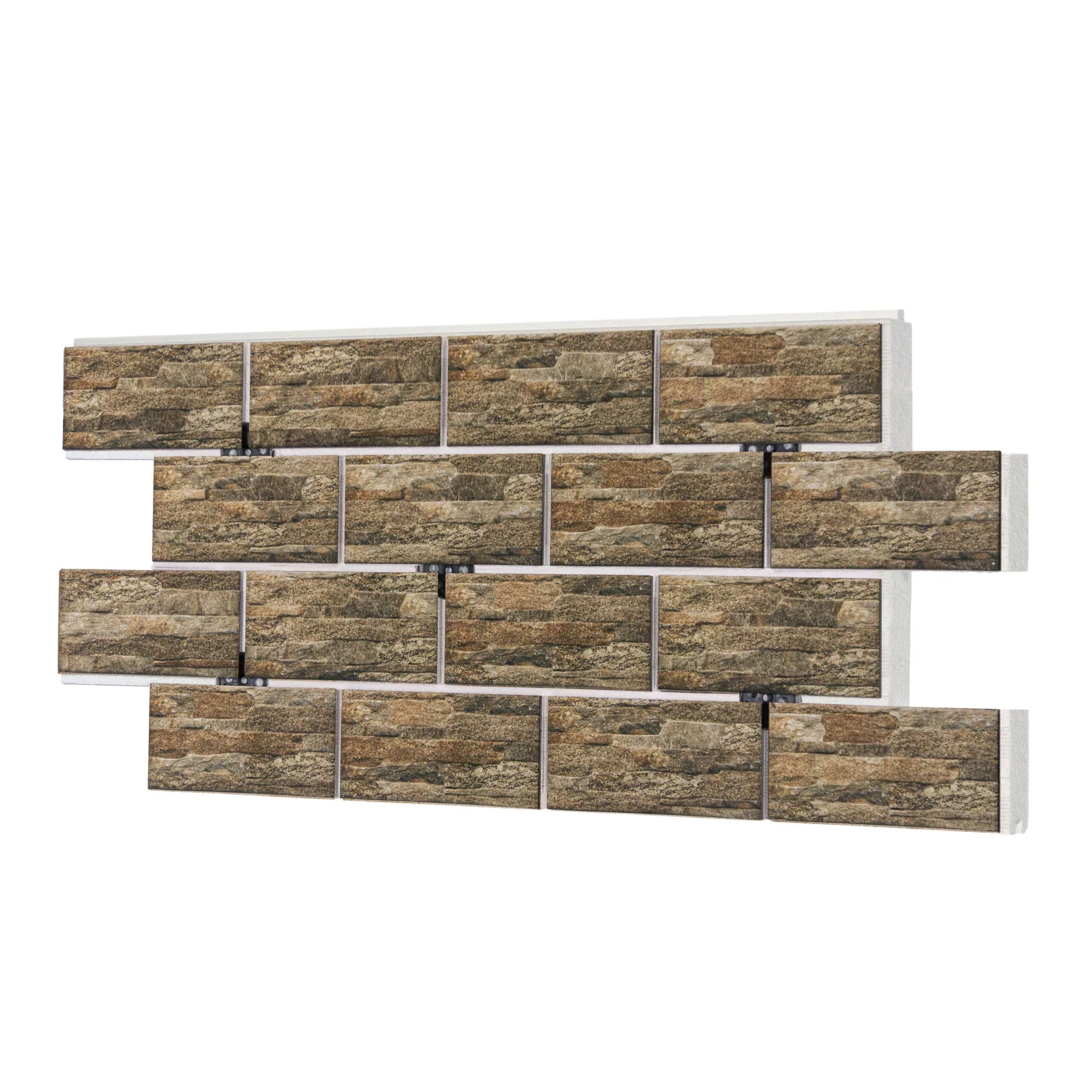 Клинкерная термопанель ППС Beryoza Ceramica Old Town Микс 0.533 м²