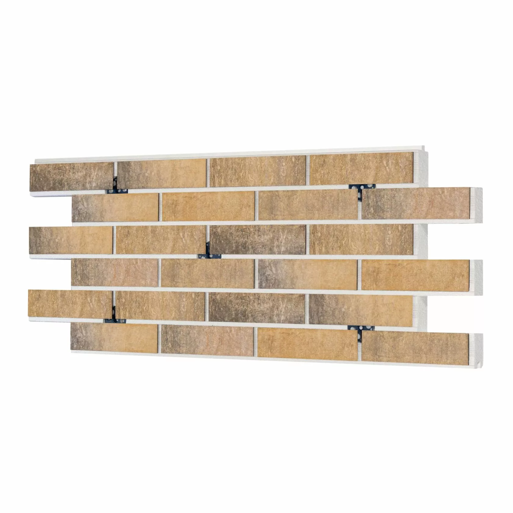 Клинкерная термопанель ППС Beryoza Ceramica Sandia Песочный 0,464 м²