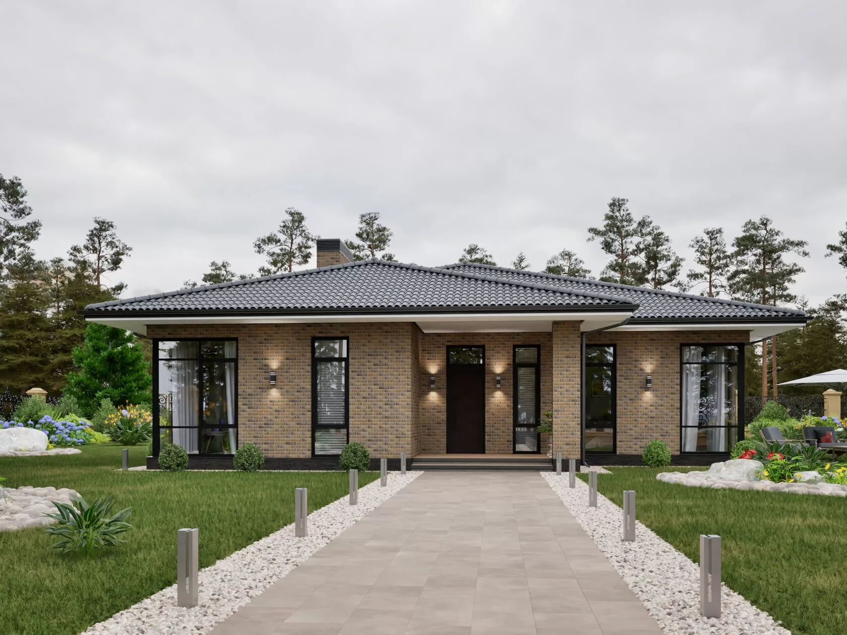 Клинкерная термопанель ППС Beryoza Ceramica Sandia Песочный 0,464 м² — изображение 3