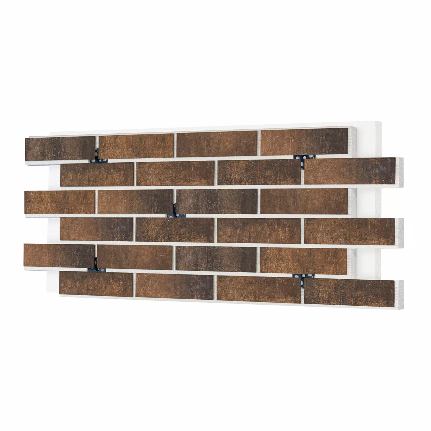 Клинкерная термопанель ППС Термоконтур Beryoza Ceramica Kaylos Терракотовый 0,464 м²